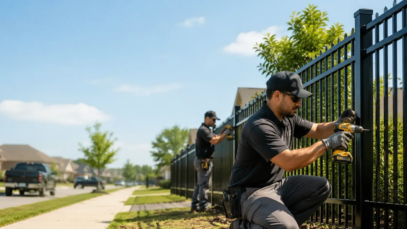 Metal Fence Installation in Barrington, NJ